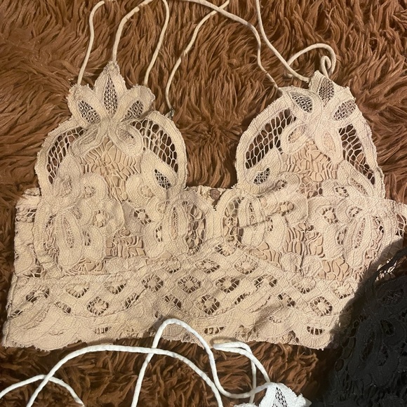 Free People FP One Adella Bralette bundle of 3 - Picture 4 of 9
